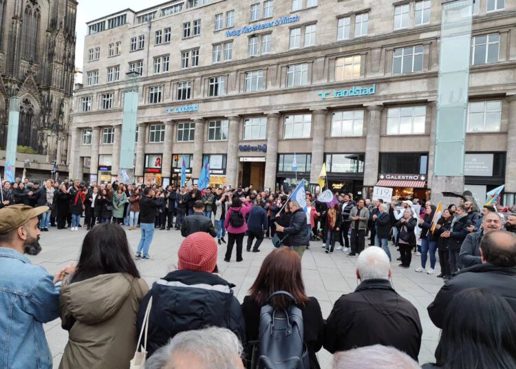 Heute fand unsere 119. Mahnwache statt