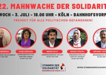 Aufruf zur 122. Mahnwache