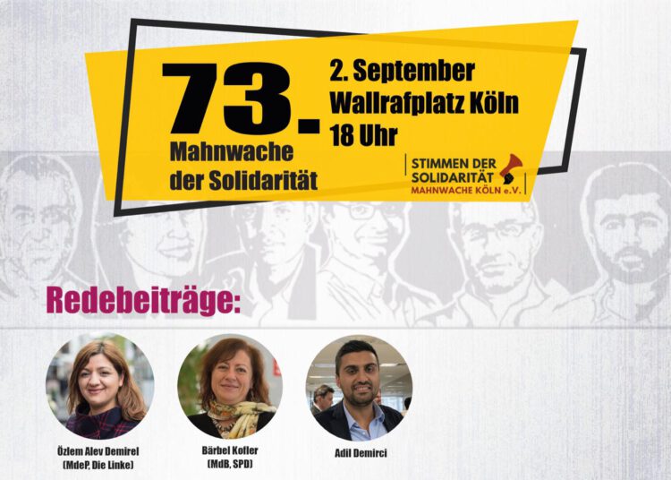 Unsere Mahnwachen im Jahre 2020 (66 – 75. Mahnwache)