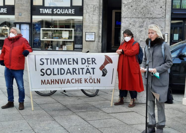 Unsere Mahnwachen im Jahre 2021 (76-90. Mahnwache)