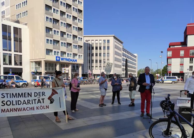 Unsere Mahnwachen im Jahre 2021 (76-90. Mahnwache)