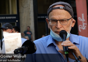 Günter Wallraff: Ich melde meinen Protest an!