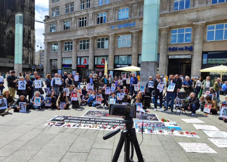 Solidaritätsaktion mit den Samstagsmüttern