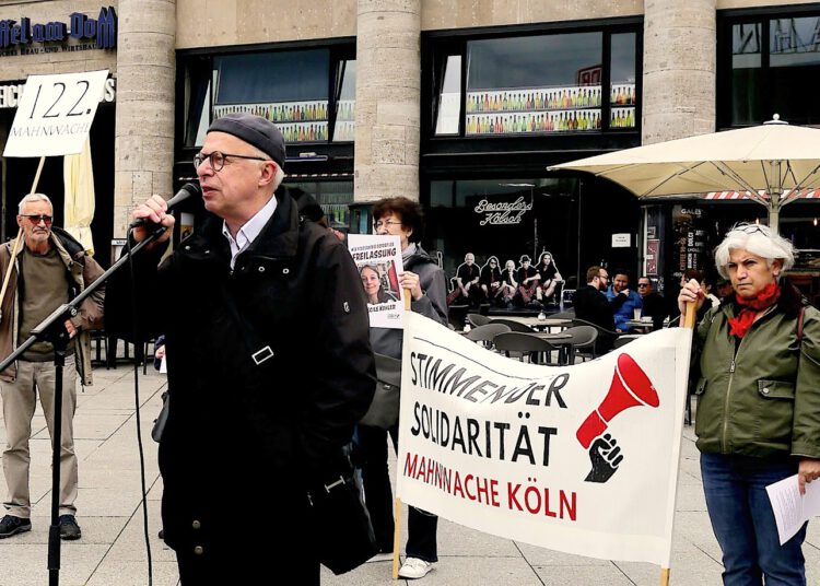 Heute fand unsere 122.Mahnwache statt