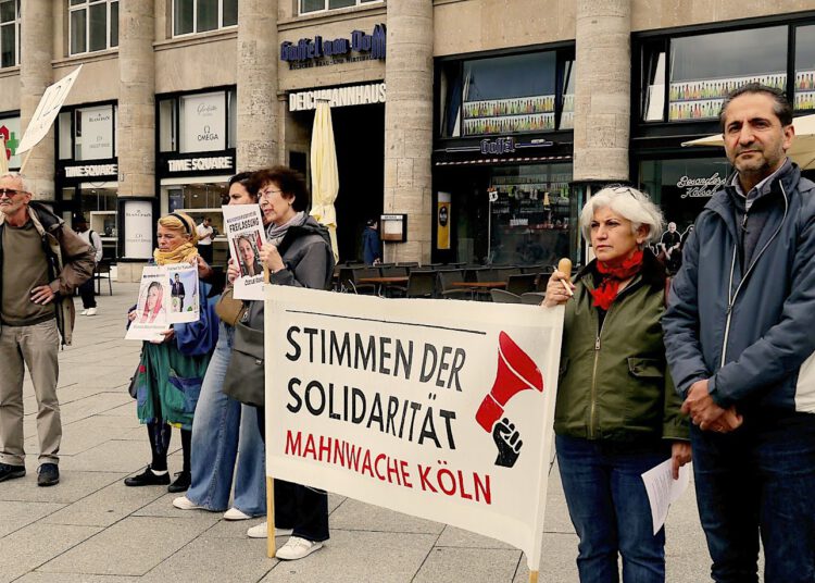 Heute fand unsere 122.Mahnwache statt