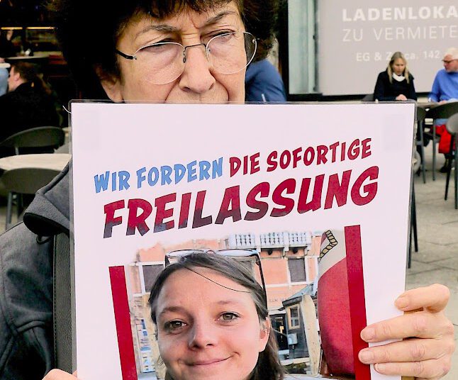 Heute fand unsere 122.Mahnwache statt