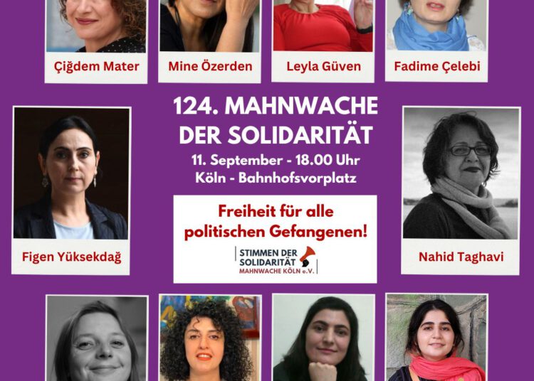 Heute fand unsere 124. Mahnwache statt