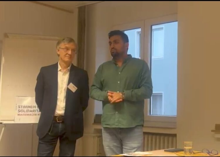 Lesung mit Rober Koptaş im Friedensbildungswerk