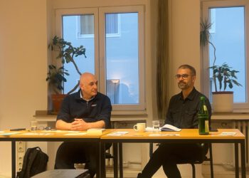 Lesung mit Rober Koptaş im Friedensbildungswerk