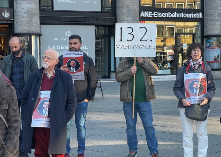 Heute fand unsere 132. Mahnwache statt