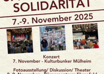 Unser Festival der Solidarität geht in die sechste Runde!