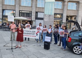„136. Mahnwache: krank, inhaftiert, vergessen? Wir schweigen nicht!“