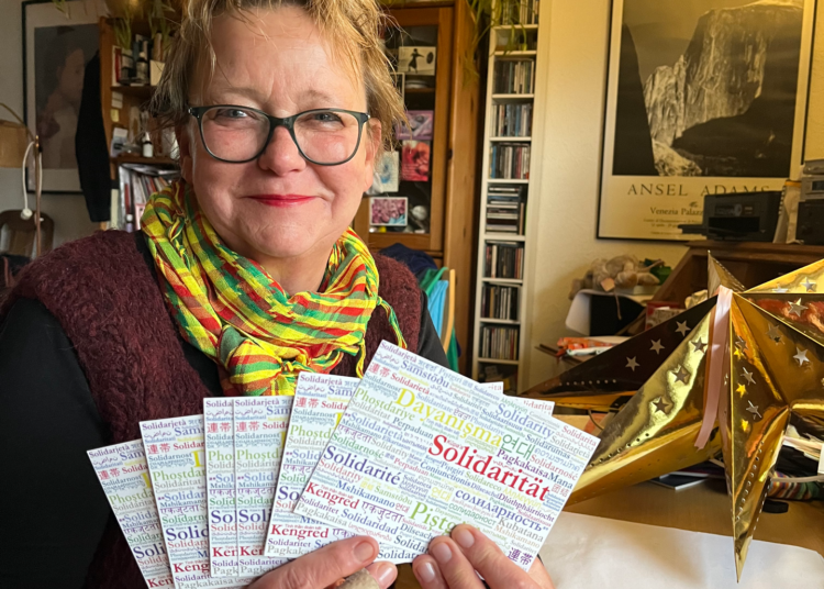 Jede Postkarte zählt. Jede Botschaft setzt ein Zeichen.