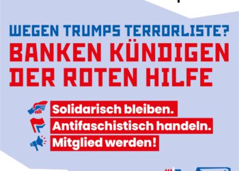 Rote Hilfe wurden Konten gekündigt