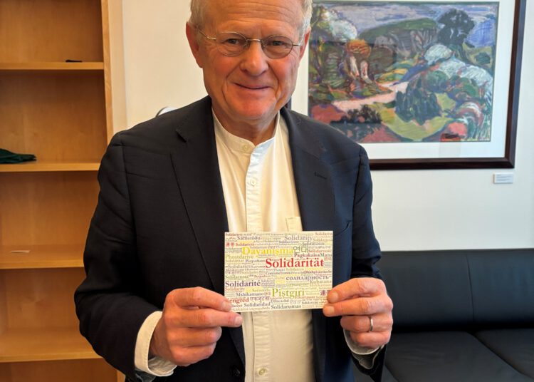 Worte verbinden – Solidarität wirkt