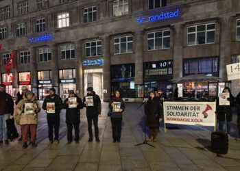 141. Mahnwache für Pressefreiheit und politische Gefangene