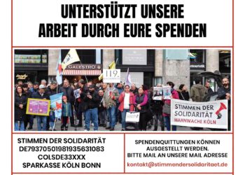 Gemeinsam für Menschenrechte und Solidarität