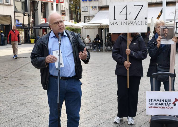147. Mahnwache: „Solidarität ist wichtig für unsere Demokratie“