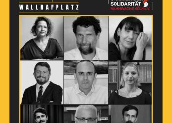 147. Mahnwache findet am 9. September am Wallrafplatz statt