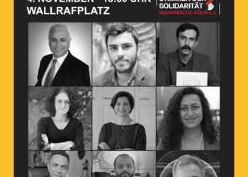149. Mahnwache – Freiheit für inhaftierte Journalist:innen